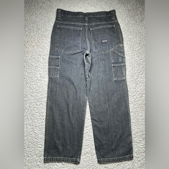 Wrangler Jeans Mens 32 x 30 Baggy 10 Pocket Design Wide Leg Y2K Style Streetwear - Picture 7 of 7